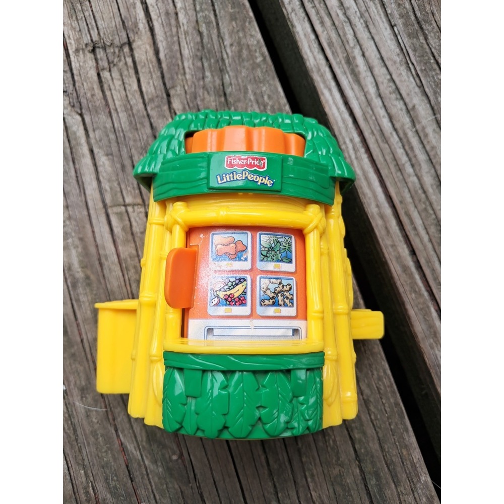 Fisher Price Little People Zoo Hut Vending Machine C3
